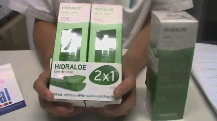 HIDRALOE aloeалоэ-гель • Уход за кожей после депиляции, укусов насекомых, ожогов.