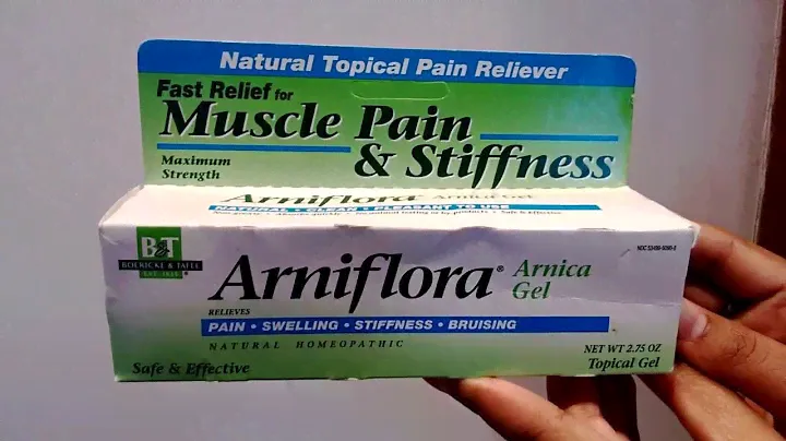 Myotcstore.com Review on Boericke And Tafel Arniflora Arnica Muscle Pain And Stiffness Gel - 2.75 Oz