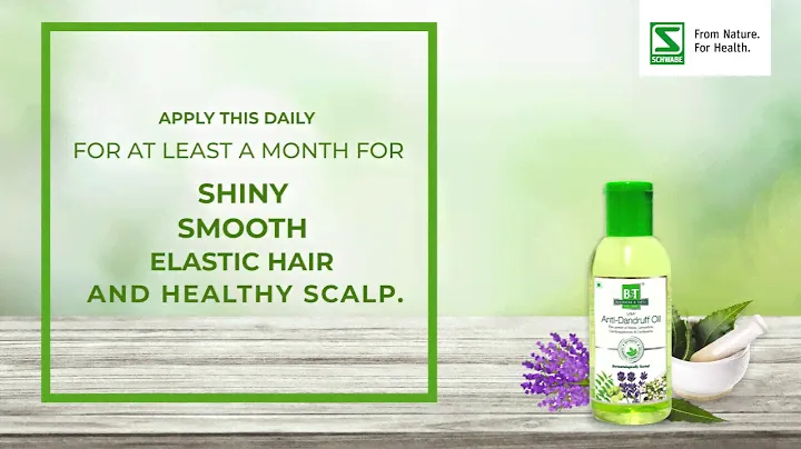 B&T Anti-Dandruff Oil -  Powerful formula specially developed for treating dandruff