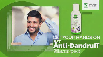B&T Anti-Dandruff Shampoo for healthy hair growth which improves the condition of hair